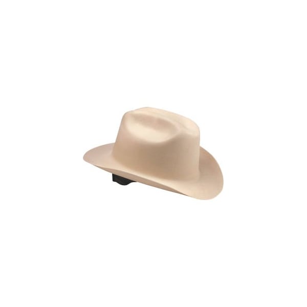 Sellstrom Manufacturing Jackson Safety Western Outlaw Safety Hard Hat, 4-Point Ratchet Suspension, HDPE, Tan, PK4 19502 - main
